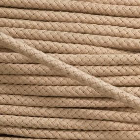 Bawełniany sznur 8 mm beige
