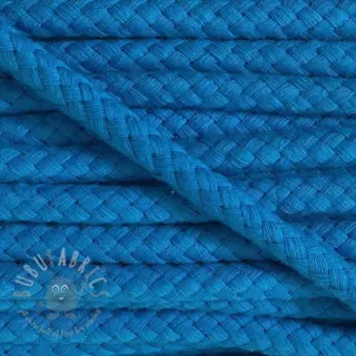 Bawełniany sznur 8 mm blue
