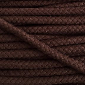 Bawełniany sznur 8 mm choco