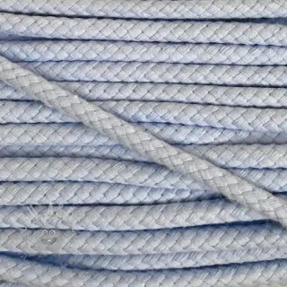 Bawełniany sznur 8 mm light blue
