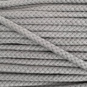 Bawełniany sznur 8 mm light grey
