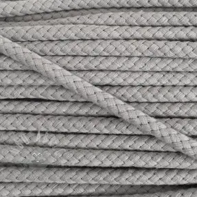 Bawełniany sznur 8 mm light grey