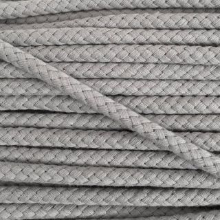 Bawełniany sznur 8 mm light grey
