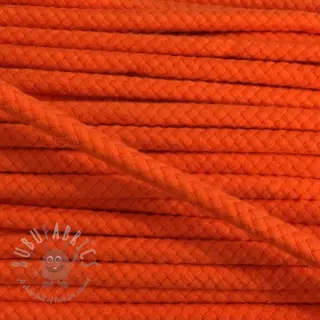 Bawełniany sznur 8 mm orange