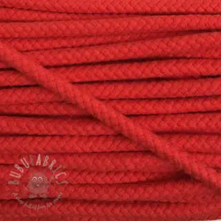 Bawełniany sznur 8 mm red