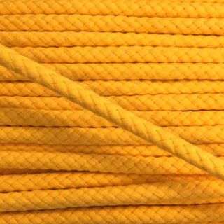 Bawełniany sznur 8 mm yellow