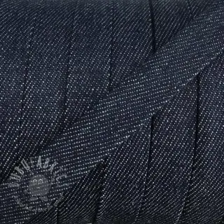Bawełniany sznur płaski 15 mm Denim navy