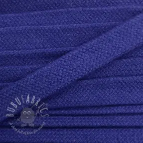 Bawełniany sznur płaski 13 mm dark blue