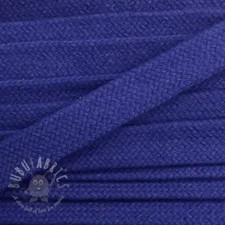 Bawełniany sznur płaski 13 mm dark blue