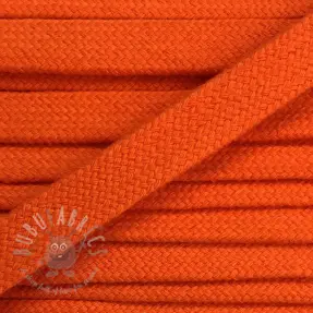 Bawełniany sznur płaski 13 mm orange