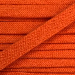Bawełniany sznur płaski 13 mm orange