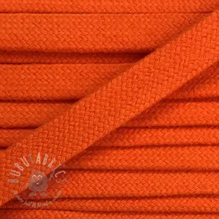 Bawełniany sznur płaski 13 mm orange