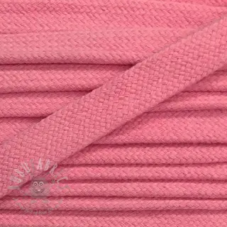 Bawełniany sznur płaski 13 mm light pink