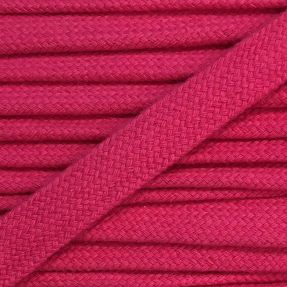 Bawełniany sznur płaski 13 mm dark pink