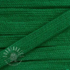 Bawełniany sznur płaski 13 mm dark green