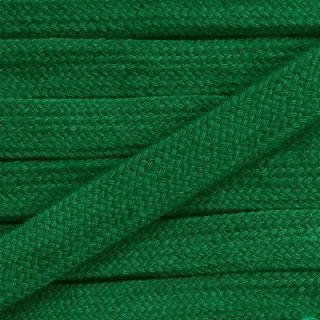 Bawełniany sznur płaski 13 mm dark green