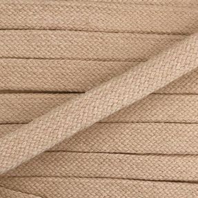 Bawełniany sznur płaski 15 mm beige