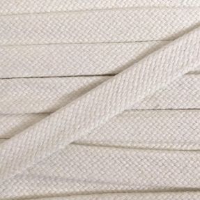 Bawełniany sznur płaski 15 mm cream
