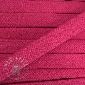 Bawełniany sznur płaski 15 mm fuchsia