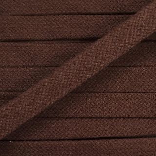 Bawełniany sznur płaski 15 mm choco