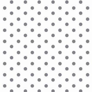 Tkanina bawełniana Dots white/grey