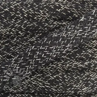 Bawełniany sznur płaski 15 mm melange black