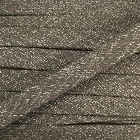 Bawełniany sznur płaski 15 mm melange sand