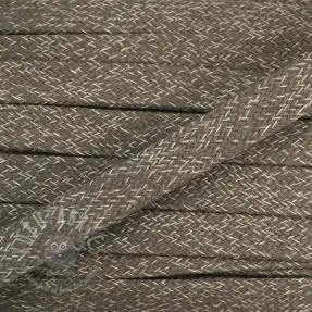 Bawełniany sznur płaski 15 mm melange sand