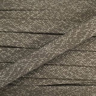 Bawełniany sznur płaski 15 mm melange sand