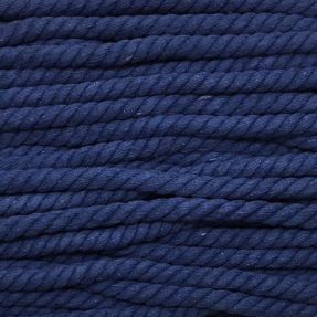 Bawełniany sznur 12 mm blue