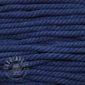 Bawełniany sznur 12 mm blue
