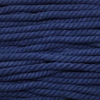 Bawełniany sznur 12 mm blue