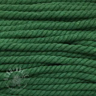 Bawełniany sznur 12 mm green
