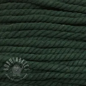 Bawełniany sznur 12 mm dark green