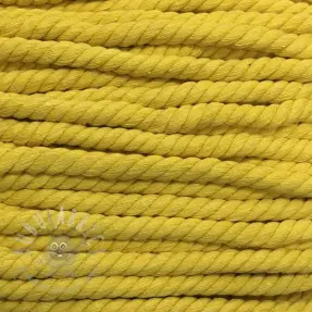 Bawełniany sznur 12 mm yellow