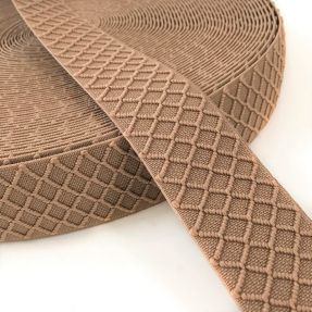 Guma gładka 4 cm Rhombus beige