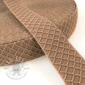 Guma gładka 4 cm Rhombus beige