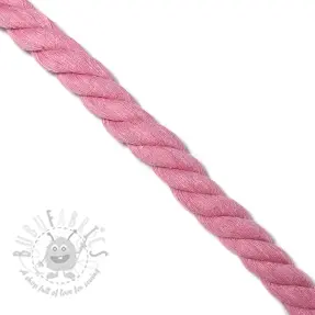 Bawełniany sznur 2,5 cm rose