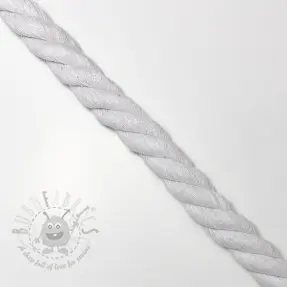 Bawełniany sznur 2,5 cm white