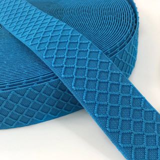 Guma gładka 4 cm Rhombus turquoise
