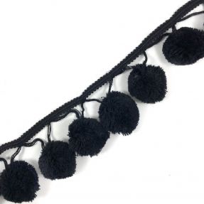 Lemovacia bambuľka MEGA black