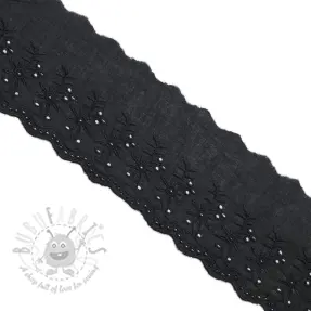 Koronka Double flower black