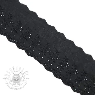 Koronka Double flower black