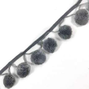 Pompon MEGA grey