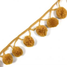 Pompon MEGA ochre