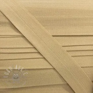 Guma lamówkowa matowa 20 mm beige