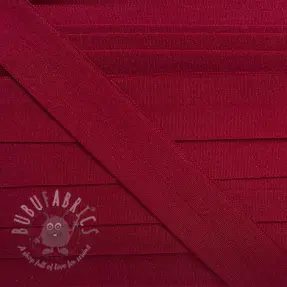 Guma lamówkowa matowa 20 mm dark red