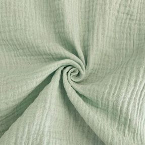 Muślin double gauze mint ORGANIC