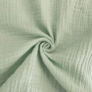 Muślin double gauze mint ORGANIC