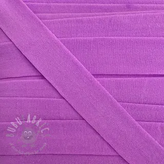 Guma lamówkowa matowa 20 mm purple